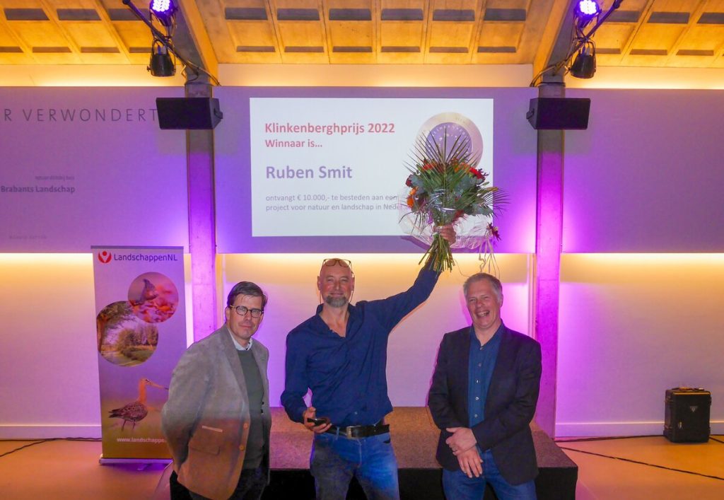 Ruben Smit wint Klinkenbergh-prijs